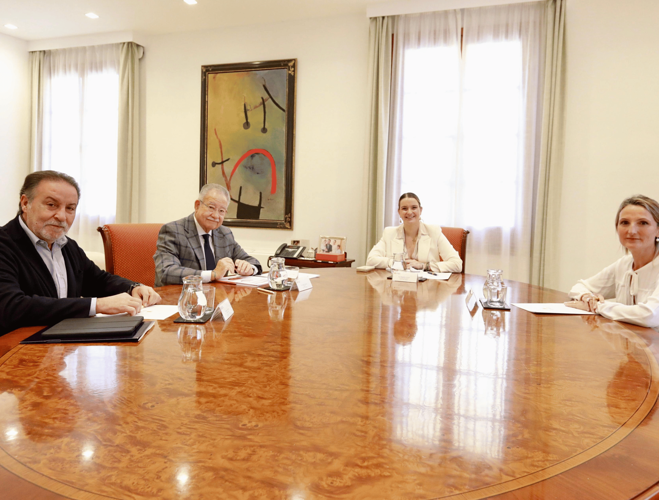 Reunión de trabajo entre Prohens y Soriano
